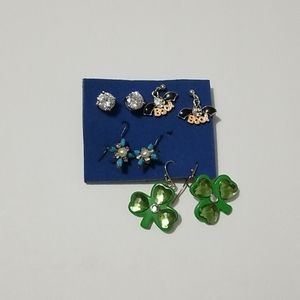 💎Women's earrings 4 piece set